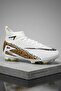 Men's Football Boots-Sock-Style Football Boots for Astroturf and Grass Grounds White-Rose - 3