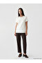 Original Oval Collar Stoned Soft Touch Women's T-Shirt - 2