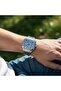Royal Skeleton Men’s Watch Stainless Steel Square Dial Luxury Wrist Watch Silver - 7