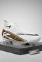 Men's Football Boots-Sock-Style Football Boots for Astroturf and Grass Grounds White-Rose - 2