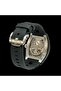 Phantom Skeleton Automatic Watch for Men – Luxury Tonneau Dial, Black Silicone Strap, - 3