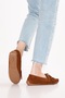 Genuine Leather Suede Flexible Lightweight Comfortable Loafer Like a Sock Sw.780 Tan Suede - 4