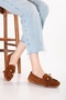 Genuine Leather Suede Flexible Lightweight Comfortable Loafer Like a Sock Sw.780 Tan Suede - 2