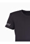 Black Round Neck T-Shirt - 2