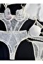 Satin Dressing Gown Nightgown Underwear Boxed Dowry Set 12 Pieces - 6