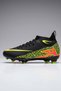 Rekor Sport Astroturf Football Shoe Set with Unisex Socks, Shin Guard, Training Bag, 4-Piece Advantage Black-Yellow - 7