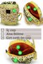 Women's Yellow Floral Patterned Shoulder Bag - Bohemian Style Mini Hand and Phone Bag - 4