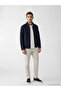 Mock Neck Zippered Men's Coat - 2