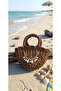 Handmade Straw Bag |   Paper String Summer Handbag |   Sea Themed - 2