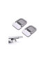 2Pcs Silver Portable Keyboard Riser Self-Adhesive