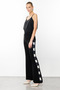 Casual & Stylish Patterned High Waist Spanish Flare Women's Trousers