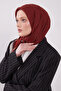 وشاح ملكي بنمط حزام باللون الأحمر - 4