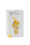 Lemon Printed Glass Cup with Straw from Uzg Store for Style Enthusiasts 1100 ml - 6