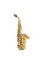 Carve Pattern Bb Bend Althorn Soprano Saxophone