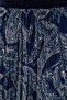 Women's Asymmetrical Tulle Chiffon Skirt 8061 - Navy Blue - 5