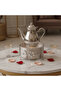 Minimalist Round Silver Metal Teapot Warmer for Tea Serving and Heat Retention – 18 x 8 cm - 2