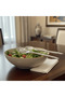 Silver SS Serving Set (2 pcs) – Modern Kitchen & Dining Essential - 2