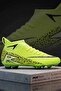 Men's Football Boots-Sock-Style Football Boots for Astroturf and Grass Grounds Neon Green