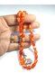 Mineli German Silver Tassel Combination with Amber - 5
