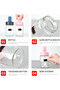 250ml Glass Spice Jar with Integrated Retractable Spoon & Airtight Lid - 3