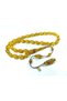 Ayhan Turan Masterpiece Handcrafted and Signed Sealed Crimped Amber