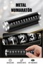 Metal Case Number Dialer In-Car Phone Number Dialer Parking Timer
