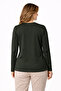 Women's Middle Age and Above High Quality Patterned Mother Combed Cotton Blouse 30582 - 6