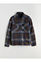 Vizyon New Season Comfortable Fit Plaid Men's Shirt Jacket - 5