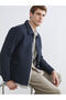 Standardfit Shirt Roba Collar Quilted Men's Coat from Uzg Store for Style Enthusiasts - 2