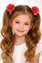 Girl's Baby Tulle Cute Clip 4-Piece Hair Clip - 2