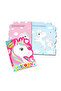 Unicorn Activity and Colouring Book- Die Cut Animal Shaped Book - 4