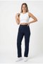 High Waist Stitched Detail Fit Pants – Casual & Stylish Comfortable Cut - 3