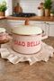 Enamel Pot 18 cm Deep 2.5 L – with Wooden Handle, Cooking Pot Ciao Bella