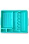 Plastic Dish Rack with Draining Tray - 4