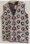 Women's New Clove Patterned Front Buttoned Pocketed Thick Knitwear Mother's Long Tunic Vest - 2