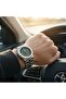 Vertex Men’s Watch Stainless Steel Silver Strap Black Sunburst Dial Quartz Date Display - 7