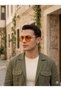 Bg 2302 C3-Orange Unisex Therapeutic Glasses with Blue Light Filter