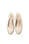 Women's Short Heeled Shoes Beige Daily New Season Flat D35 - 6