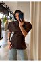 Strapless Design Bustier Padded High Neck Bolero Multiple Matching Options Pininterest Two-Piece Blouse Set - 7