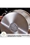 8 piece stainless steel cookware set with induction base, 304 grade steel, stylish design - 4