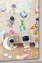 Astronaut Space Travel and Planets Sticker Children's Room Wall Door Glass Sticker Sticker - 5
