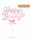Birthday Cake Decoration Happy Birthday & Happy Birthday to Me – Plexiglass Cake Topper - 2