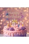 Happy Birthday Cake Decoration Plexiglass – Happy Birthday Cake Topper