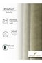 1/2 Dense Pleated Green Velvet Textured Background Curtain | Ironing Is Not Necessary. | Best Sellers - 5