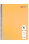 Text Pastel Notebook A4 100 Sheets Lined 3 Pcs - 2