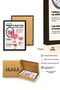 Black Wooden Framed Retro Painting - Motivational Confidence Painting |   Huhu2099 - Single Table Black Frame - 3
