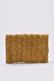 Camel Hasır Mini Boy Kadın Portföy & Clutch Çanta TAKSS26PY00006 - 4