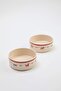 2-Piece Cat and Dog Food & Water Bowl Set Tphss26Ms00002 - 4