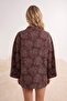 Brown Woven Beach Mini Kimono&Kaftan Tbess25Km00030 - 3