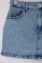 Limited Edition Mavi Trok Detaylı Denim Şort Etek TWOSS26SR00060 - 8